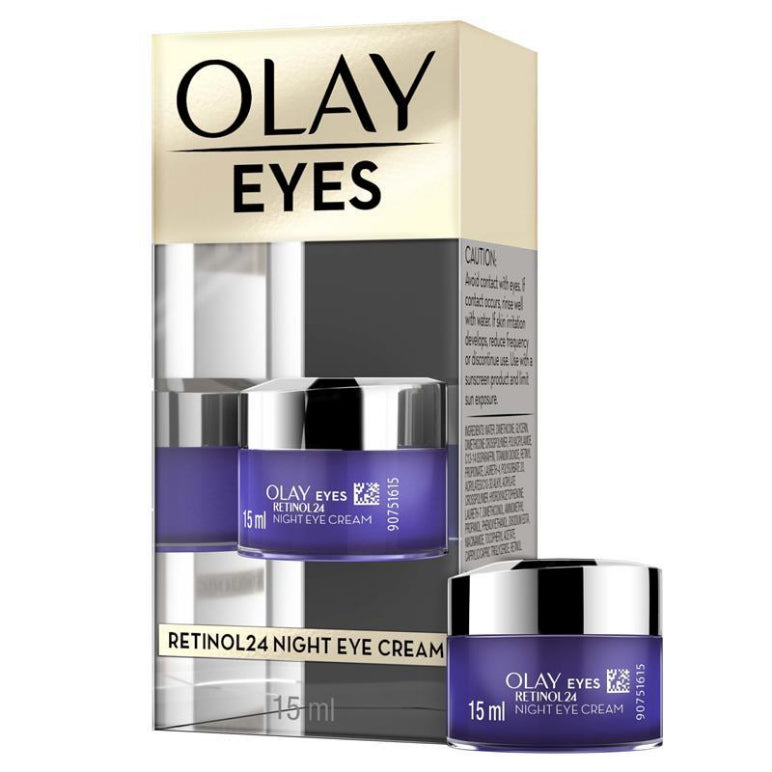 Olay Eyes Retinol 24 Night Eye Cream 15ml front image on Livehealthy HK imported from Australia