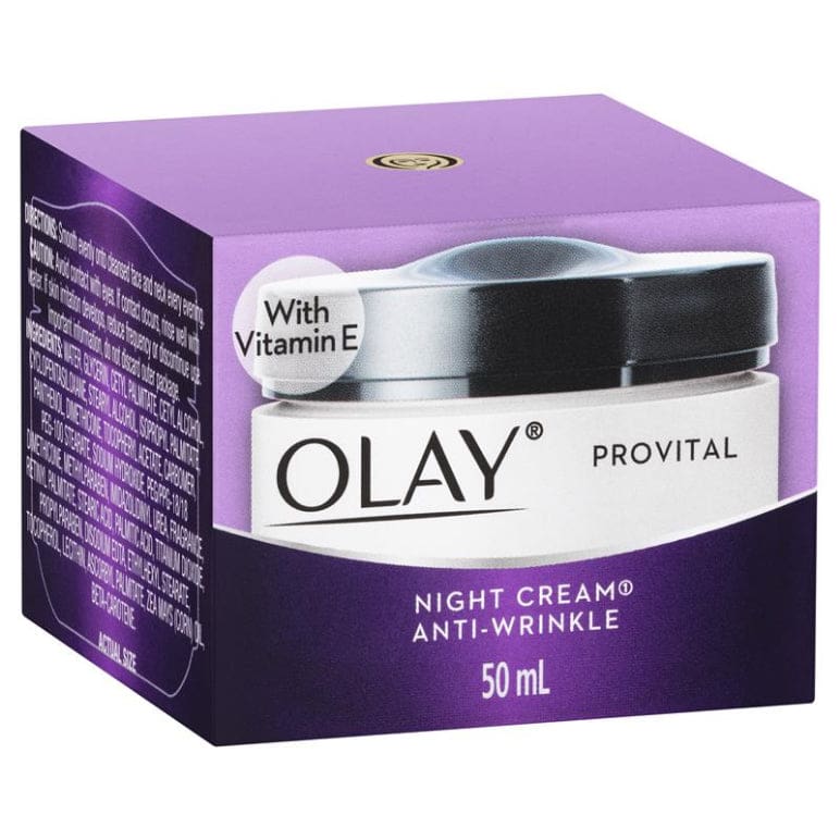 Olay ProVital Night Cream 50g front image on Livehealthy HK imported from Australia