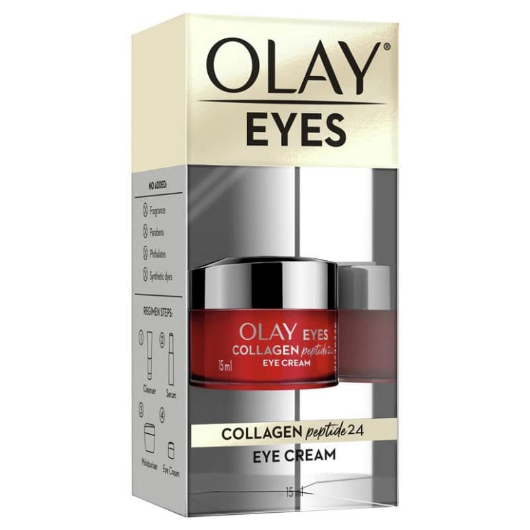 Olay Regenerist Collagen Peptide24 Eye Cream 15g front image on Livehealthy HK imported from Australia