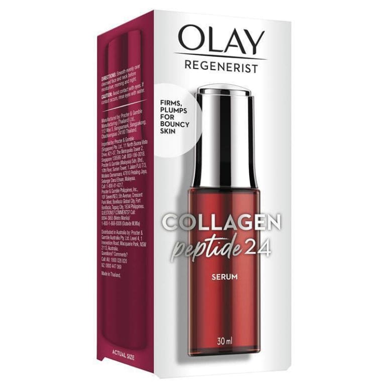 Olay Regenerist Collagen Peptide24 Serum 30ml front image on Livehealthy HK imported from Australia