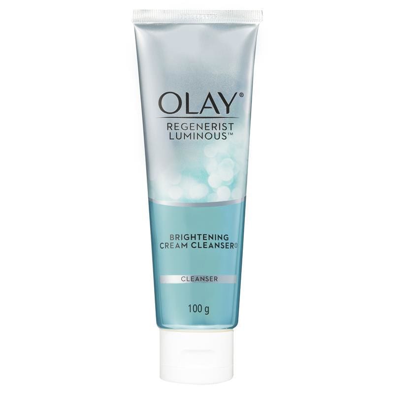 Olay Regenerist Luminous Brightening Cream Cleanser 100g front image on Livehealthy HK imported from Australia