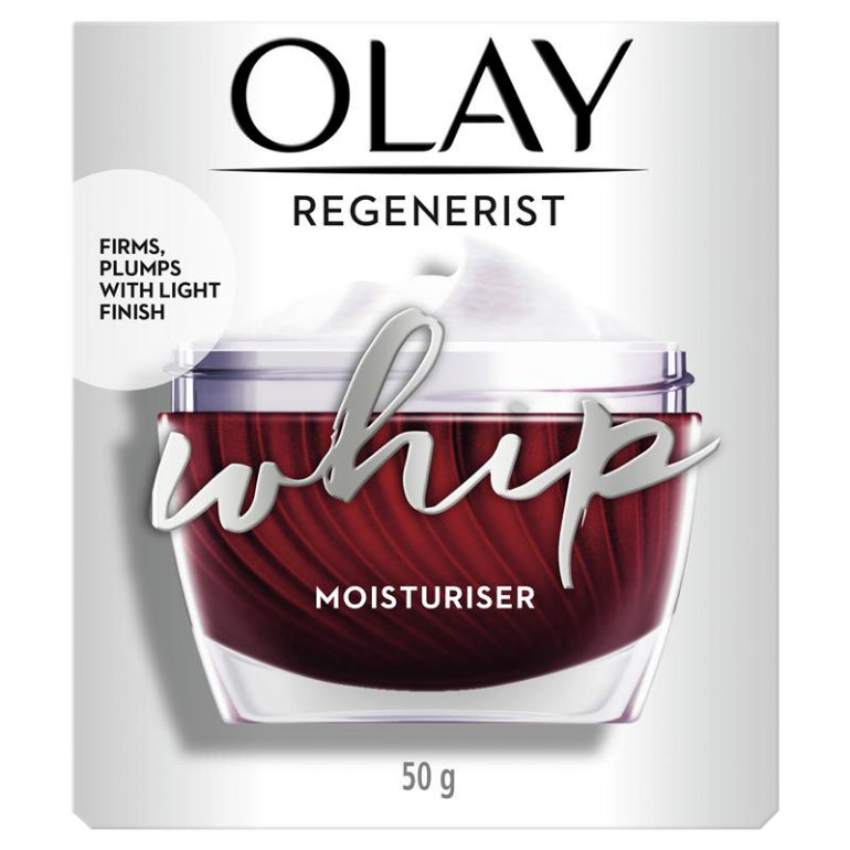 Olay Regenerist Whip Face Cream Moisturiser 50g front image on Livehealthy HK imported from Australia