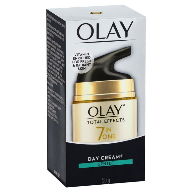 Olay Total Effects 7 in One Day Face Cream Gentle 50g front image on Livehealthy HK imported from Australia