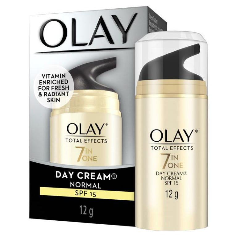 Olay Total Effects Moisturiser Mini 12g front image on Livehealthy HK imported from Australia