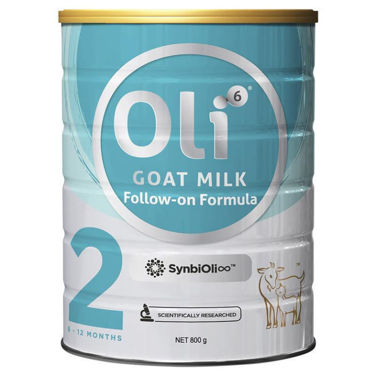 Oli6 Stage 2 Dairy Goat Milk Formula Follow On 800g front image on Livehealthy HK imported from Australia