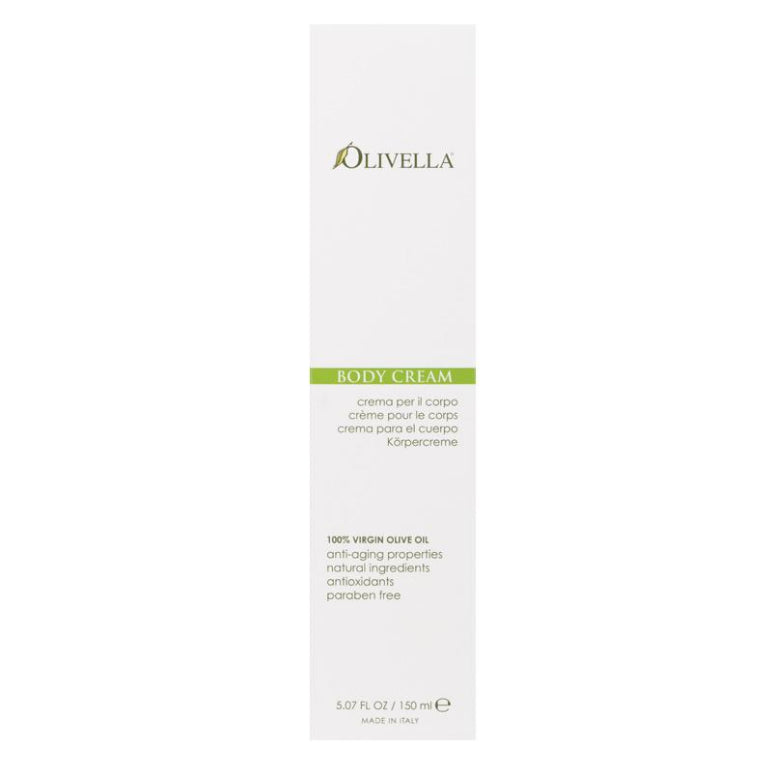 Olivella Body Cream 150ml front image on Livehealthy HK imported from Australia