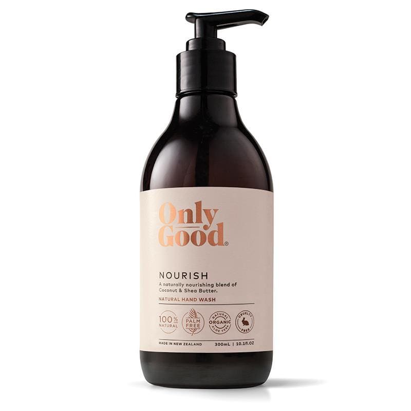 Only Good Nourish Hand Wash 300ml front image on Livehealthy HK imported from Australia