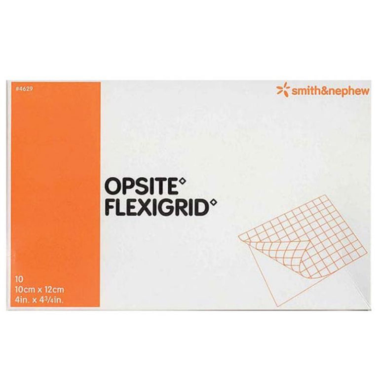 Opsite Flexigrid 10cm x12cm Single front image on Livehealthy HK imported from Australia