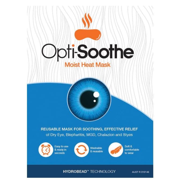 Opti-Soothe Moist Heat Mask front image on Livehealthy HK imported from Australia