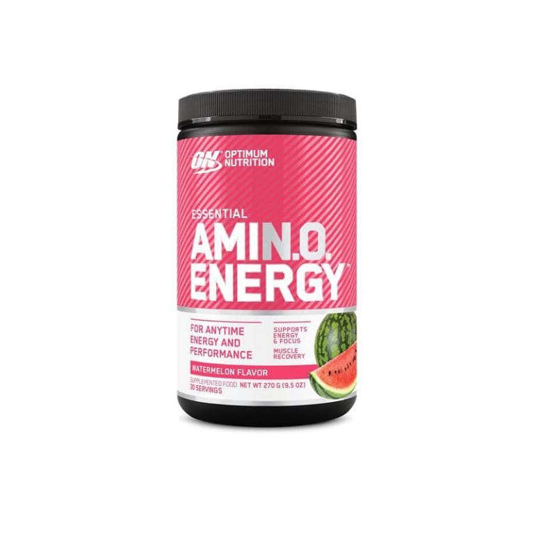 Optimum Nutrition Amino Energy Watermelon 30 Serve 270g front image on Livehealthy HK imported from Australia