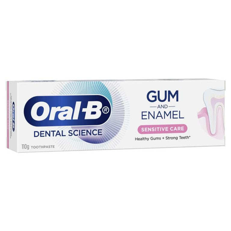 Oral B Gum Care & Sensitivity Repair Toothpaste 110g front image on Livehealthy HK imported from Australia