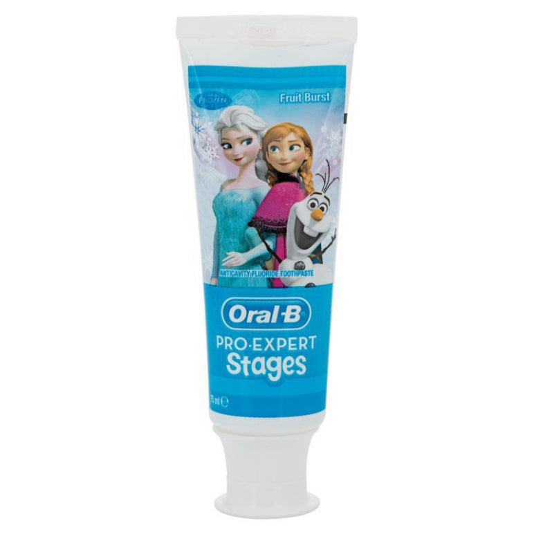 Oral B Stages Frozen Toothpaste 75ml front image on Livehealthy HK imported from Australia