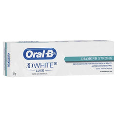 Buy Oral B Teeth Whitening Toothpaste 3D White Luxe Diamond Strong