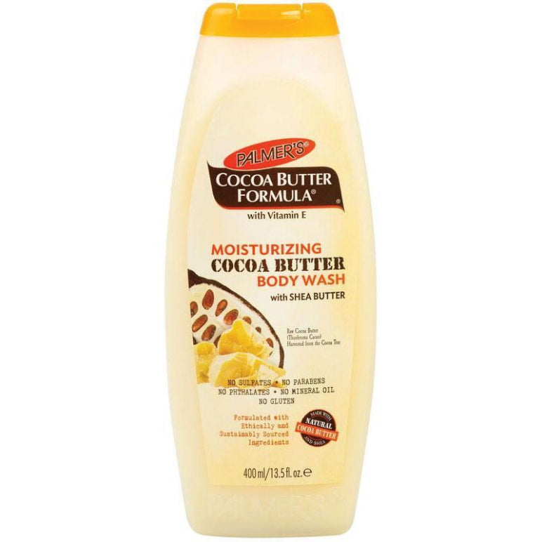 Palmer's Cocoa Butter Moisturizing Body Wash 400ml front image on Livehealthy HK imported from Australia