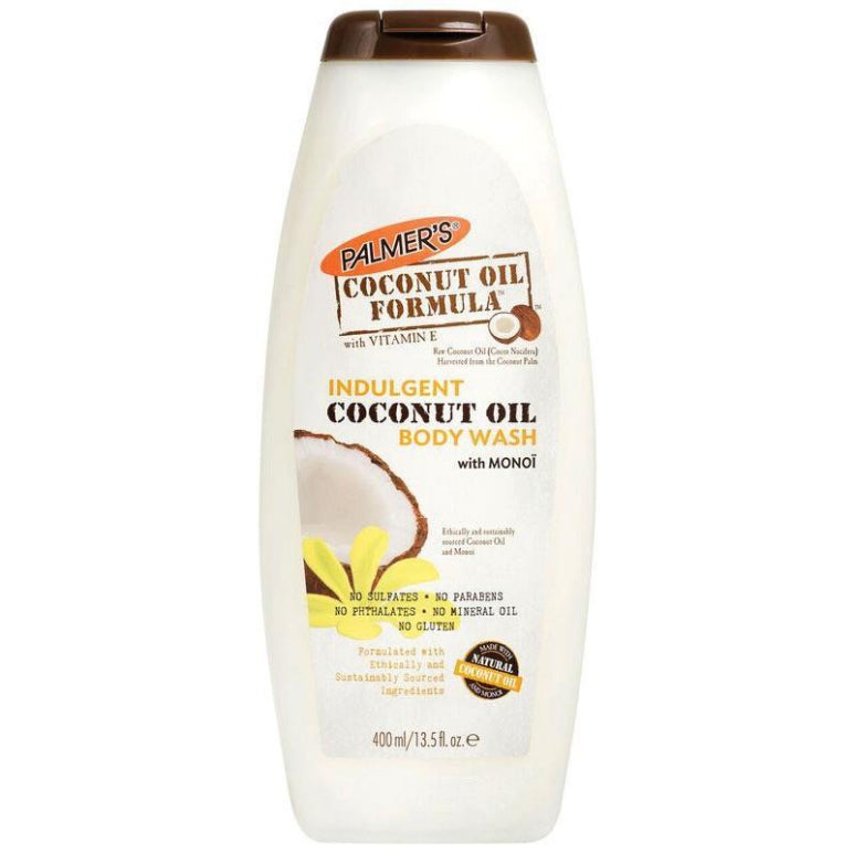 Palmer's Coconut Indulgent Body Wash 400ml front image on Livehealthy HK imported from Australia