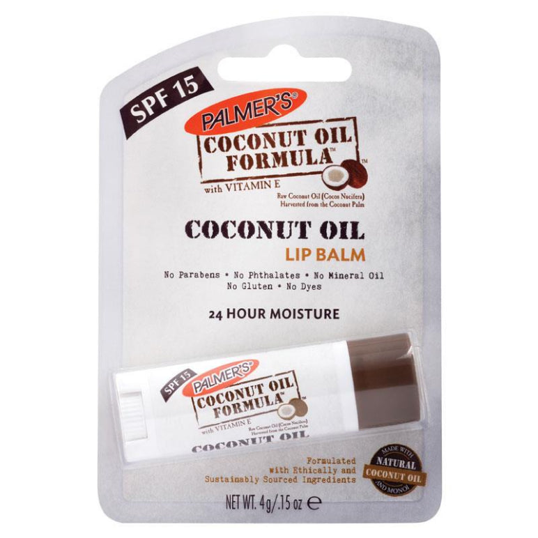 Palmer's Coconut Oil Formula Lip Balm 4g front image on Livehealthy HK imported from Australia