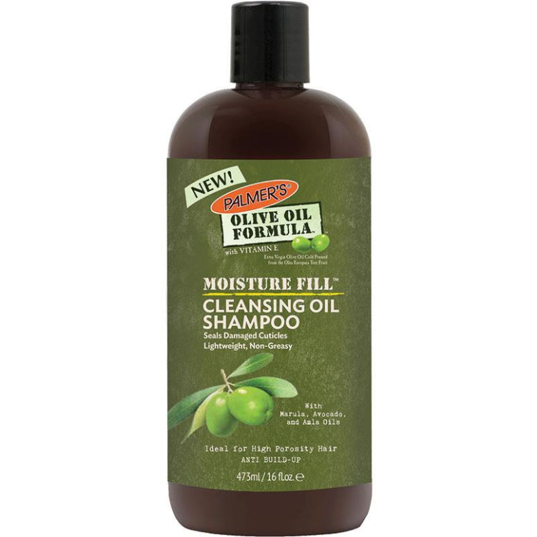 Palmer's Olive Oil Moisture Fill Shampoo 473ml front image on Livehealthy HK imported from Australia