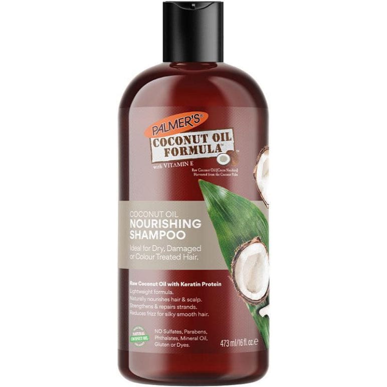Palmer's Coconut Oil Nourishing Shampoo 473ml front image on Livehealthy HK imported from Australia