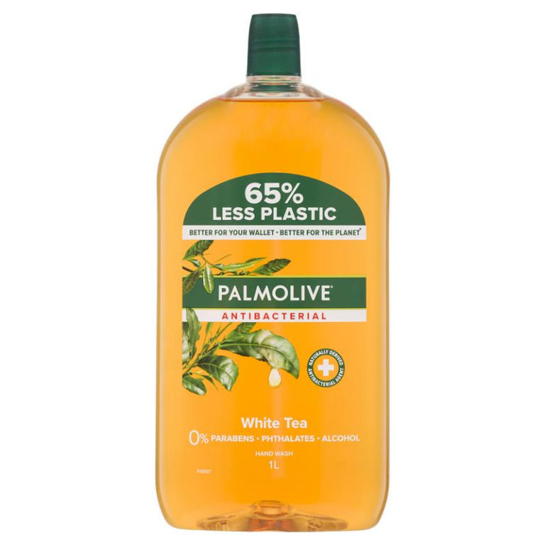Palmolive Antibacterial Gentle Clean Liquid Hand Wash Refill & Save 1L front image on Livehealthy HK imported from Australia