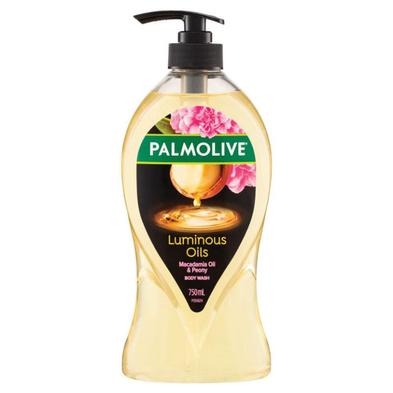 Palmolive Luminous Oils Shower Gel Invigorating 750ml front image on Livehealthy HK imported from Australia