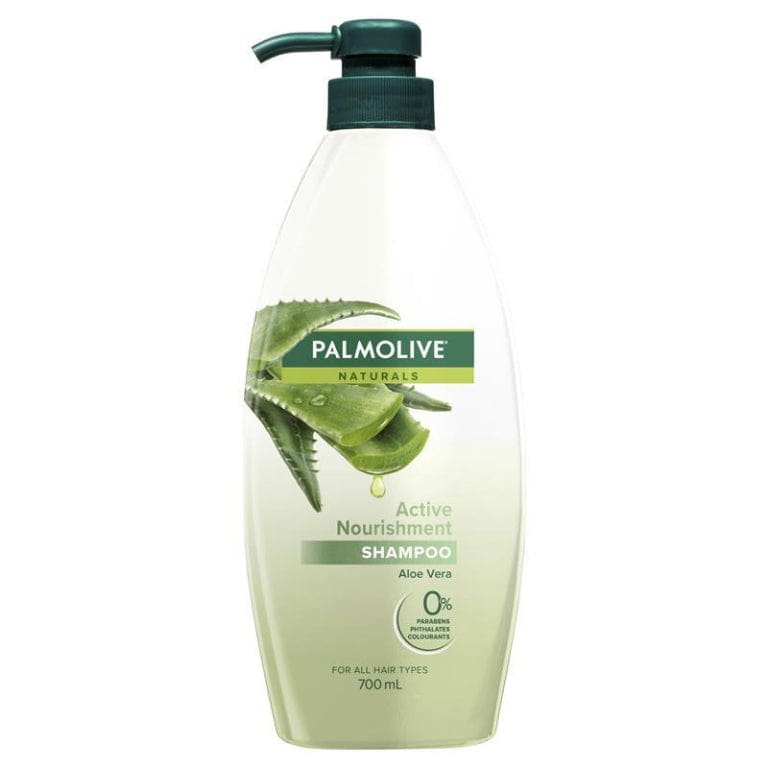 Palmolive Naturals Active Nourishment Normal Hair Shampoo Aloe Vera & Fruit Vitamins 700mL front image on Livehealthy HK imported from Australia