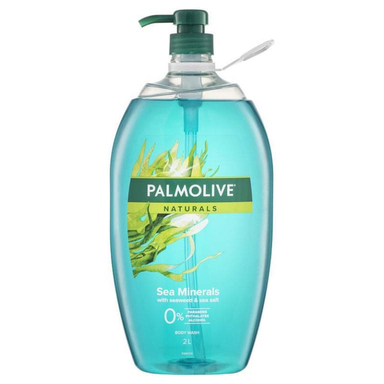 Palmolive Naturals Body Wash Sea Minerals Shower Gel 2L front image on Livehealthy HK imported from Australia