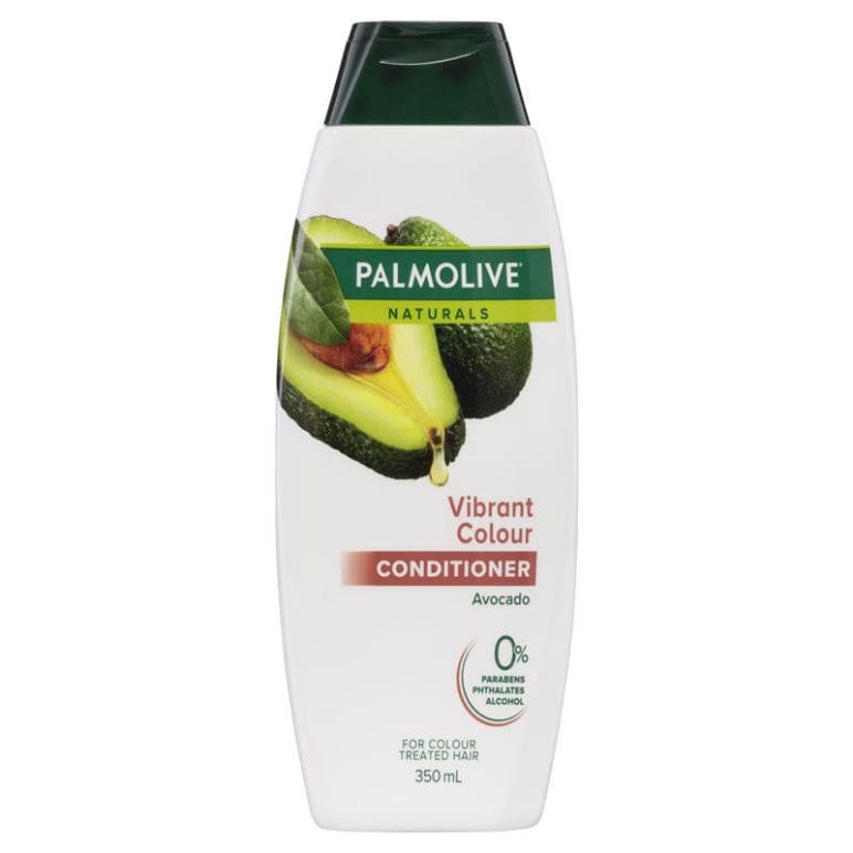 Palmolive Naturals Vibrant Colour Treated Hair Conditioner Pomegranate & Avocado 350mL front image on Livehealthy HK imported from Australia
