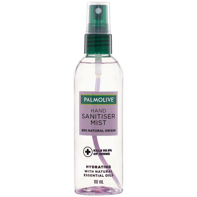 Palmolive Sanitiser Mist Spray 110ml front image on Livehealthy HK imported from Australia