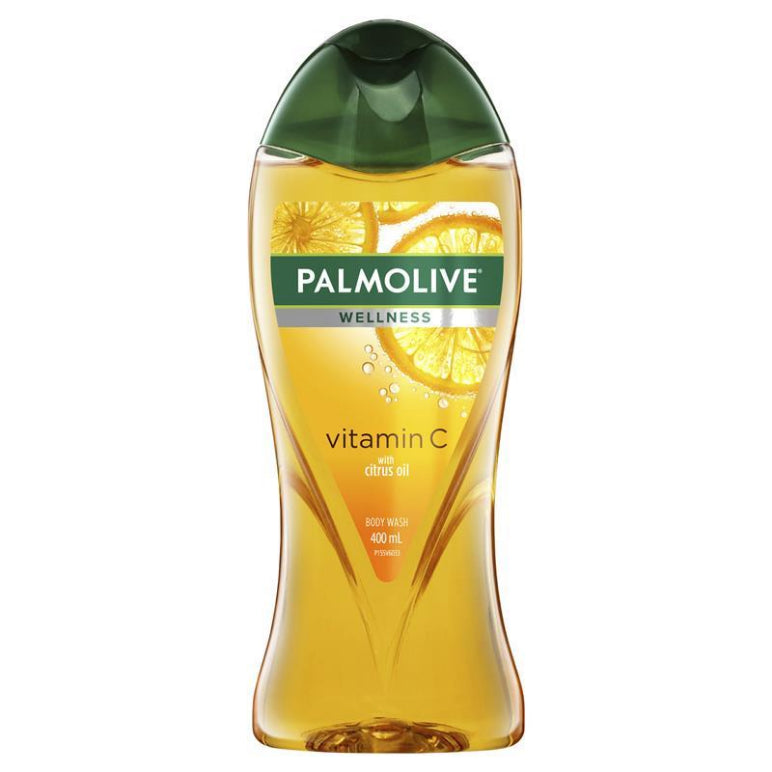 Palmolive Wellness Vitamin C Body Wash 400ml front image on Livehealthy HK imported from Australia