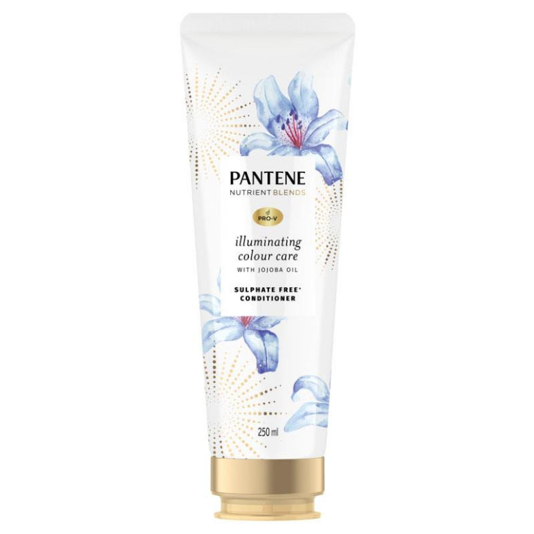 Pantene Pro V Nutrient Blends Illuminating Colour Care Conditioner 250ml front image on Livehealthy HK imported from Australia