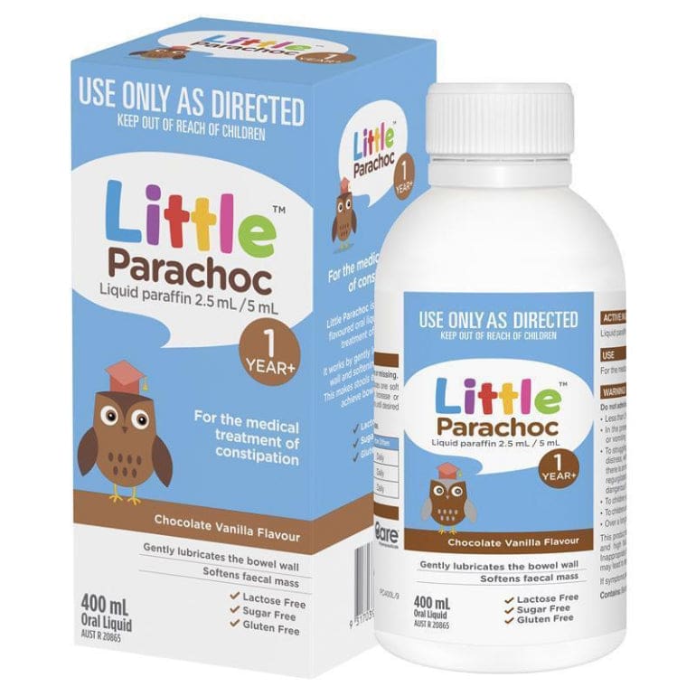 Parachoc 400mL Liquid Paraffin front image on Livehealthy HK imported from Australia