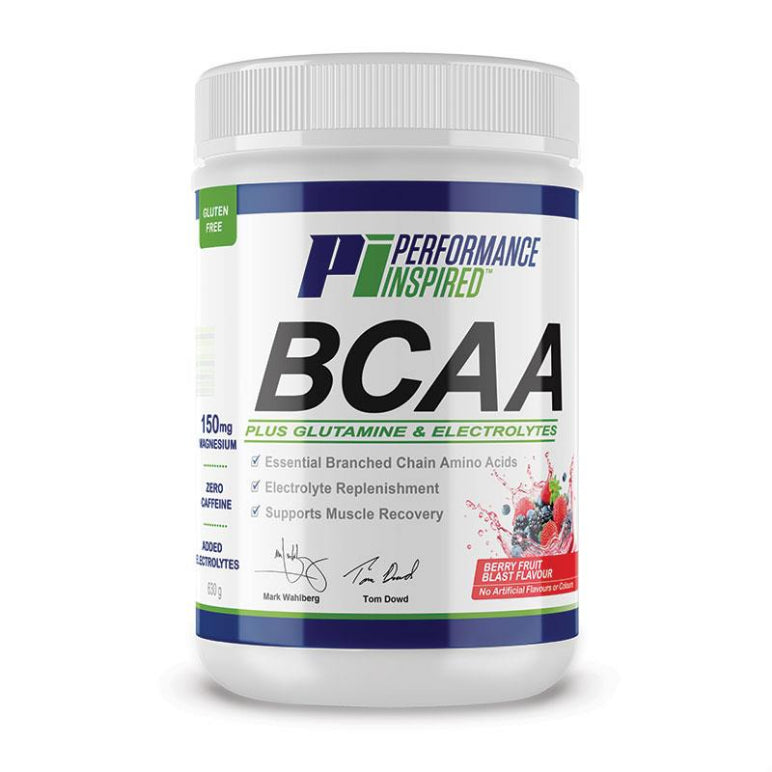 Performance Inspired BCCA Plus Berry Fruit Blast 630g front image on Livehealthy HK imported from Australia