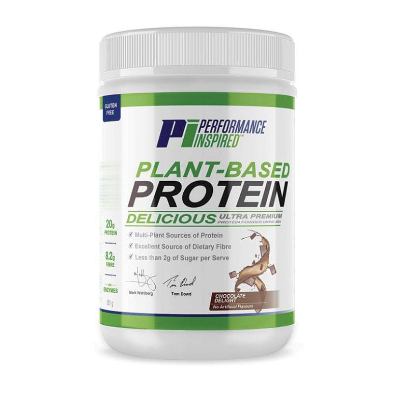 Performance Inspired Plant-Based Protein Chocolate Delight 681g front image on Livehealthy HK imported from Australia