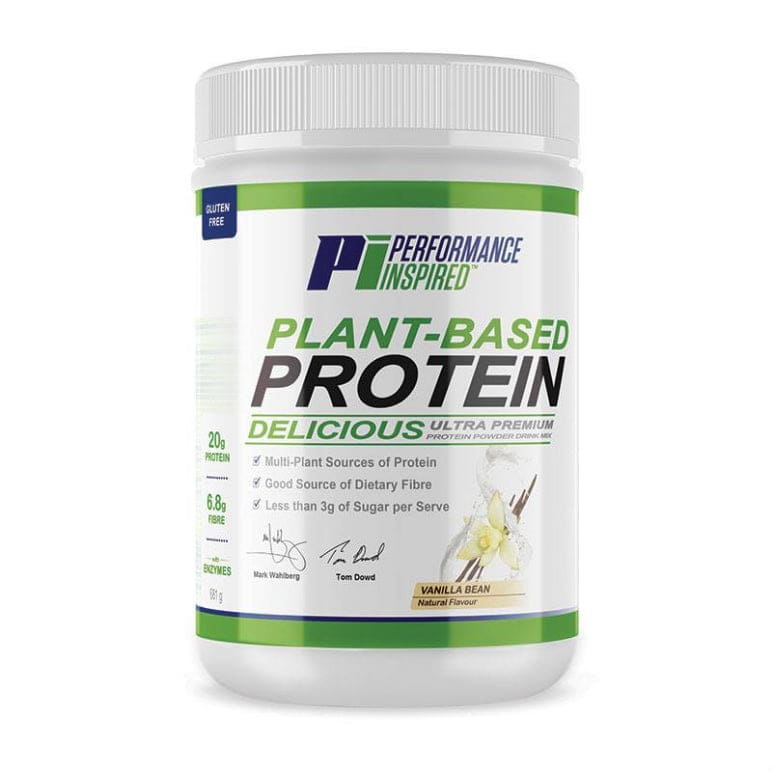 Performance Inspired Plant-Based Protein Vanilla Bean 681g front image on Livehealthy HK imported from Australia