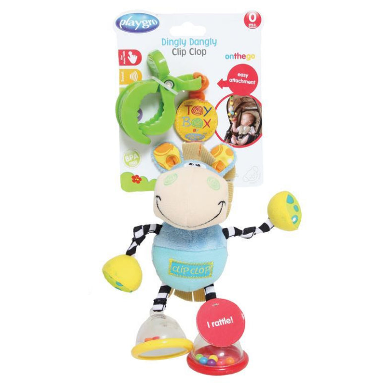 Playgro Dingly Dangly Clip Clop front image on Livehealthy HK imported from Australia