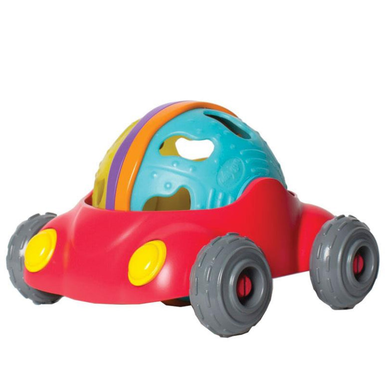 Playgro Junyju Rattle & Roll Car front image on Livehealthy HK imported from Australia