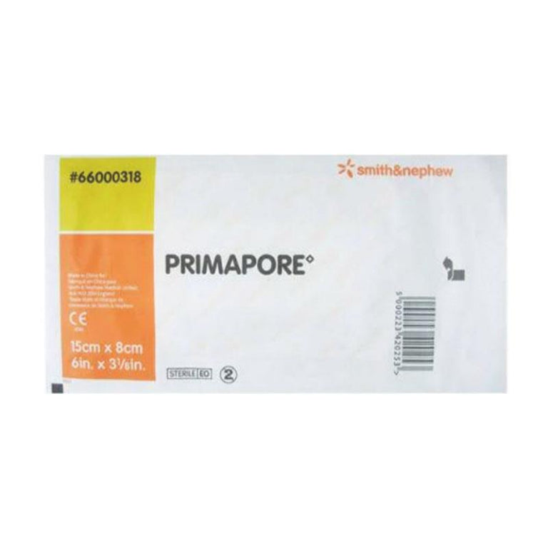 Primapore 15cm x 8cm Single Dressing front image on Livehealthy HK imported from Australia