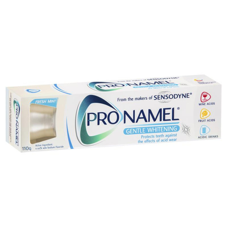 Pronamel Gentle Whitening Toothpaste 110g front image on Livehealthy HK imported from Australia