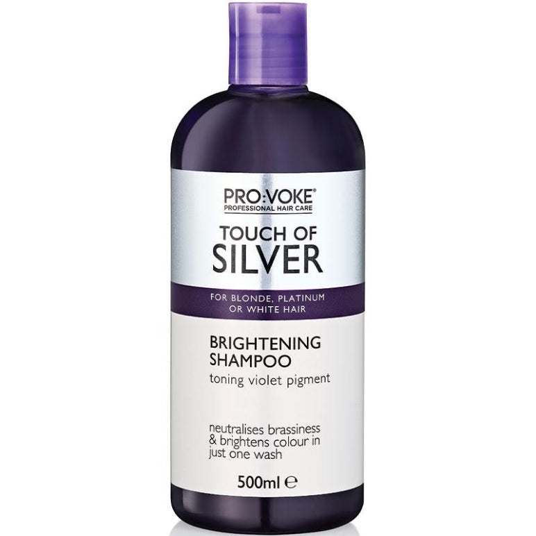 Provoke Touch Of Silver Brightening Shampoo 500ml front image on Livehealthy HK imported from Australia