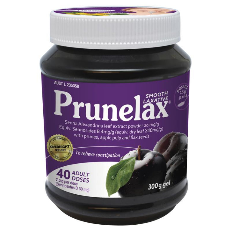 Prunelax Smooth 300g front image on Livehealthy HK imported from Australia