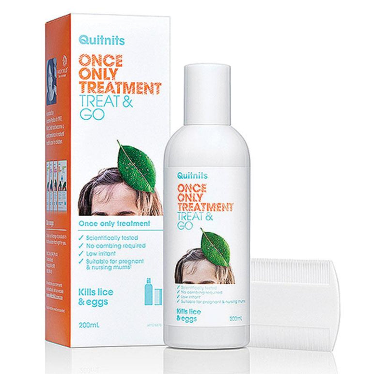 Quit Nits One 200ml front image on Livehealthy HK imported from Australia