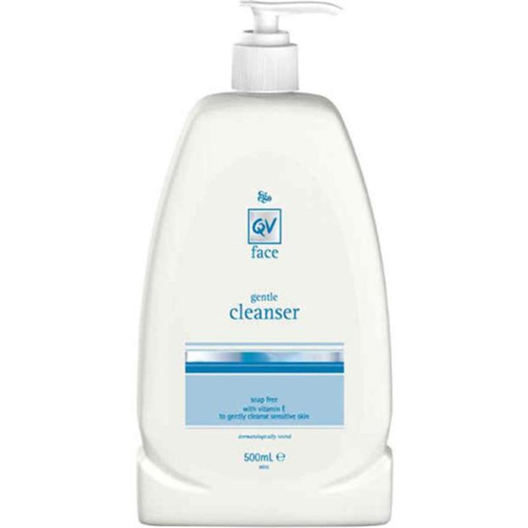 QV Face Gentle Cleanser 500G front image on Livehealthy HK imported from Australia