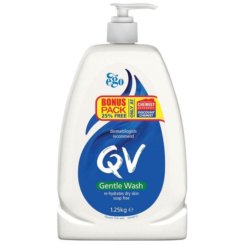 QV Gentle Wash 1.25Kg front image on Livehealthy HK imported from Australia