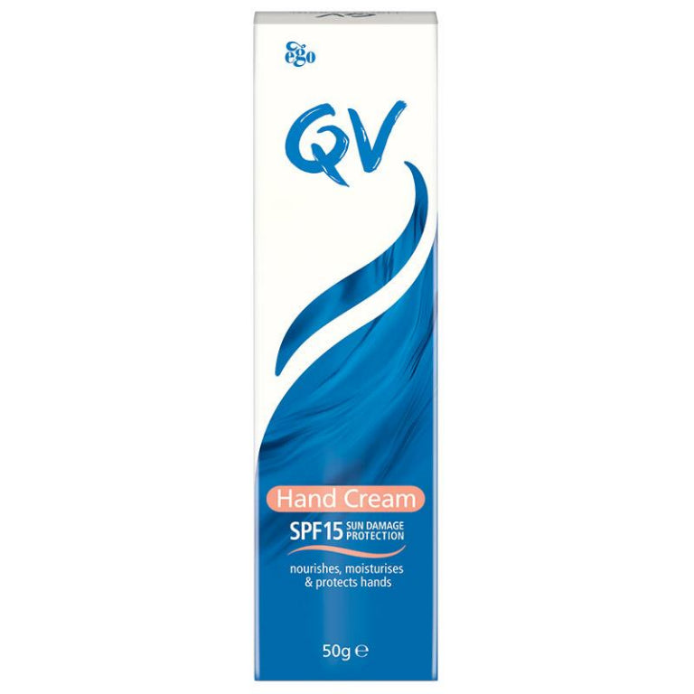 QV Hand Cream SPF 15 50g front image on Livehealthy HK imported from Australia