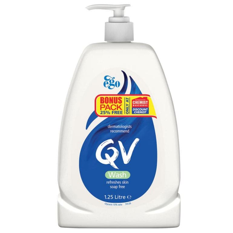 QV Wash 1.25L front image on Livehealthy HK imported from Australia