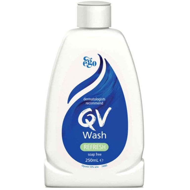 QV Wash 250Ml front image on Livehealthy HK imported from Australia