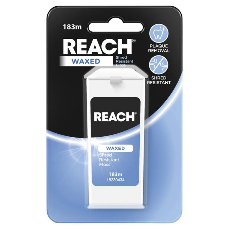 Reach Floss Waxed 183m front image on Livehealthy HK imported from Australia