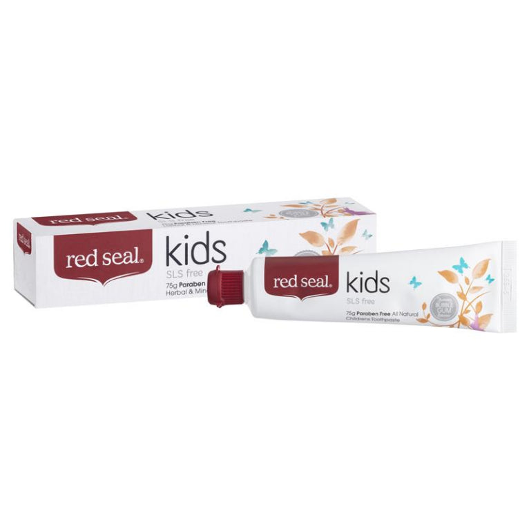 Red Seal Kids Toothpaste Sodium Lauryl Sulphate Free front image on Livehealthy HK imported from Australia