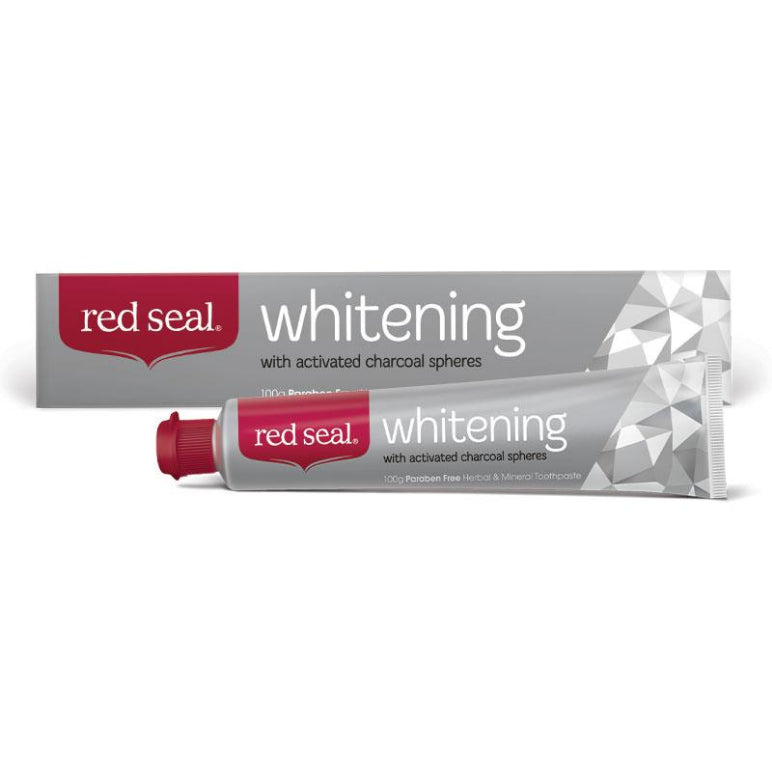 Red Seal Toothpaste Whitening 100g front image on Livehealthy HK imported from Australia