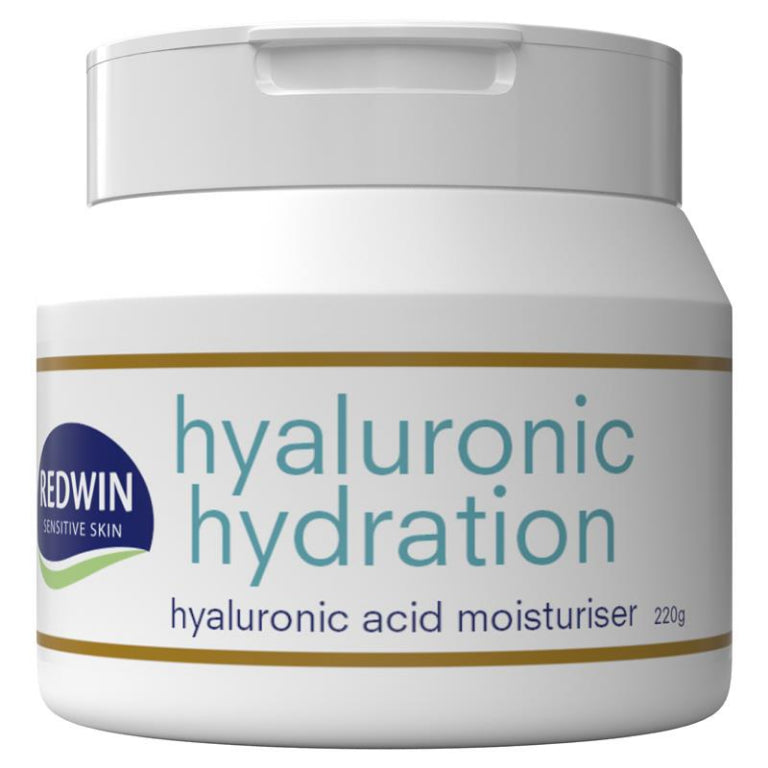 Redwin Hyaluronic Hydration Moisturiser 220g front image on Livehealthy HK imported from Australia